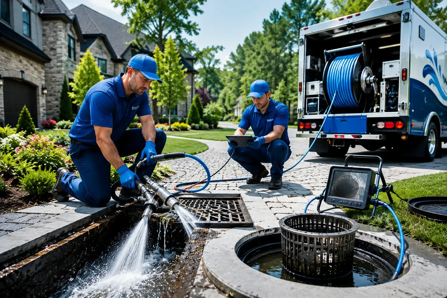 Local outdoor drain cleaning professionals in Burlingame, KS